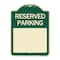 Signmission Blank Reserved Parking Heavy-Gauge Aluminum Architectural Sign, 24" x 18", G-1824-24298 A-DES-G-1824-24298 - alternate 1